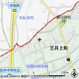 静岡県浜松市中央区笠井上町351周辺の地図
