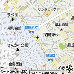 冨久寿司周辺の地図