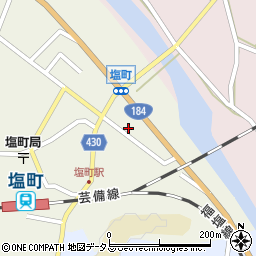 広島県三次市塩町2141周辺の地図