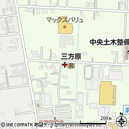 静岡県浜松市中央区東三方町22周辺の地図