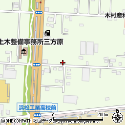 静岡県浜松市中央区東三方町105周辺の地図