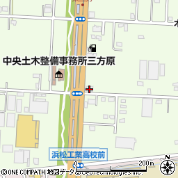 静岡県浜松市中央区東三方町110周辺の地図