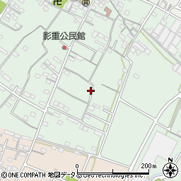三重県津市河芸町影重周辺の地図