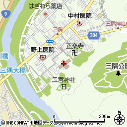 浜田市役所　三隅支所防災自治課周辺の地図