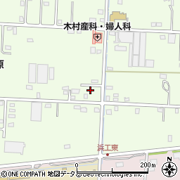 静岡県浜松市中央区東三方町90周辺の地図