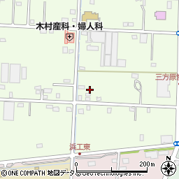 静岡県浜松市中央区東三方町87周辺の地図