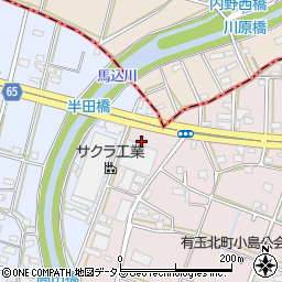 静岡県浜松市中央区有玉北町140周辺の地図