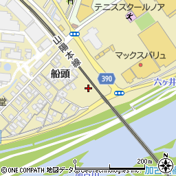 兵庫県加古川市米田町（船頭）周辺の地図