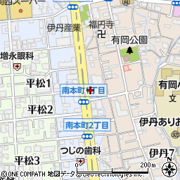 コスモサンハート本町ＳＳ周辺の地図