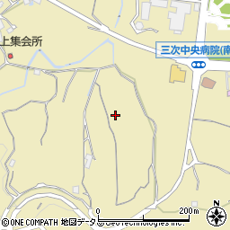 広島県三次市東酒屋町周辺の地図