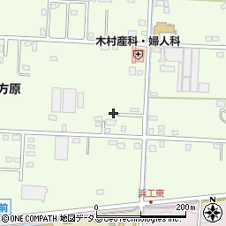 静岡県浜松市中央区東三方町91周辺の地図