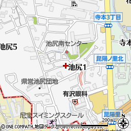 〒664-0027 兵庫県伊丹市池尻の地図