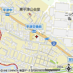 ブリヂストンタイヤジャパン株式会社兵庫カンパニー加古川営業所周辺の地図