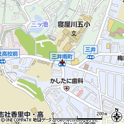 三井南町周辺の地図