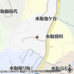 京都府京田辺市水取池ケ谷34周辺の地図