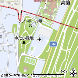 浜松市東部衛生工場周辺の地図