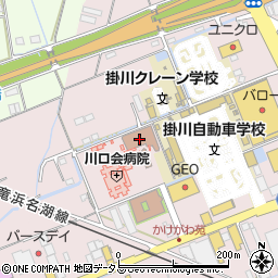 静岡県掛川市大池666周辺の地図