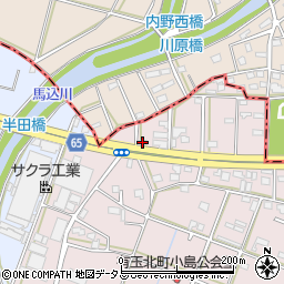 静岡県浜松市中央区有玉北町46周辺の地図