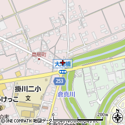 静岡県掛川市大池356周辺の地図