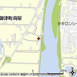 兵庫県たつの市御津町苅屋1008周辺の地図