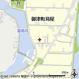 兵庫県たつの市御津町苅屋822周辺の地図
