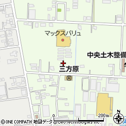 静岡県浜松市中央区東三方町132周辺の地図
