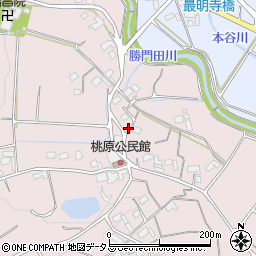 静岡県牧之原市勝田1456-2周辺の地図