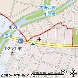 静岡県浜松市中央区有玉北町47周辺の地図