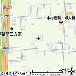 静岡県浜松市中央区東三方町101周辺の地図