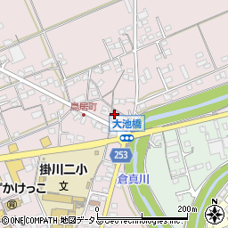 静岡県掛川市大池355周辺の地図