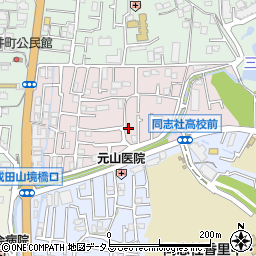 大阪府寝屋川市境橋町24-1周辺の地図