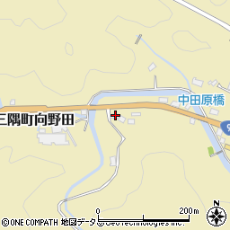 島根県浜田市三隅町向野田1869-3周辺の地図