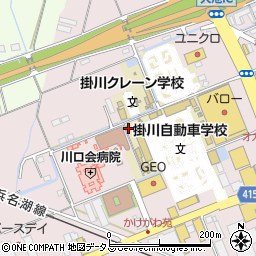 静岡県掛川市大池663周辺の地図