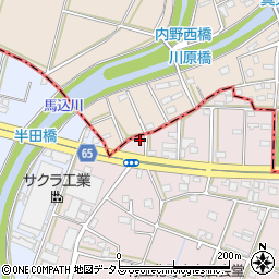 静岡県浜松市中央区有玉北町53周辺の地図