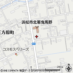 ウエルシア浜松三方原店周辺の地図