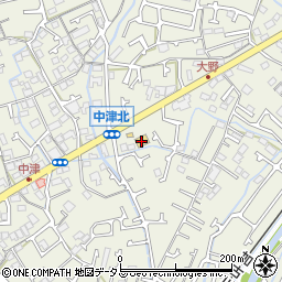 ワークマン加古川中津店周辺の地図