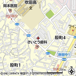 株式会社マルヤス　吹田店周辺の地図