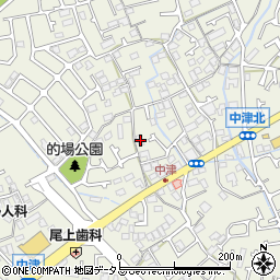 兵庫県加古川市加古川町中津424周辺の地図