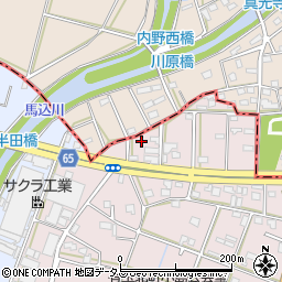 静岡県浜松市中央区有玉北町52周辺の地図