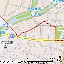 静岡県浜松市中央区有玉北町50周辺の地図