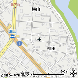 岸田かけつぎ店周辺の地図