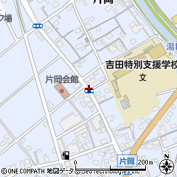 片岡北 吉田特別支援学校周辺の地図
