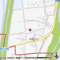 静岡県袋井市深見2642周辺の地図