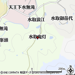 京都府京田辺市水取鬼灯周辺の地図