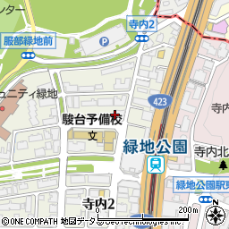 道観塾周辺の地図