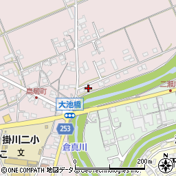 静岡県掛川市大池1151周辺の地図