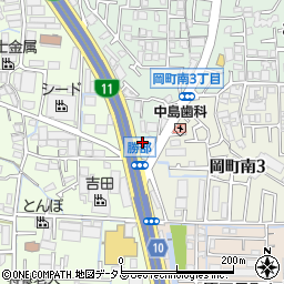 大阪府豊中市宝山町23-15周辺の地図