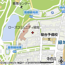 日興緑地公園スカイマンション周辺の地図