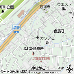 株式会社北田工務店周辺の地図