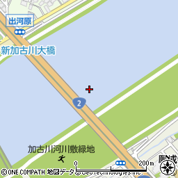 新加古川大橋周辺の地図